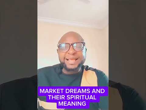 Different MARKET Dreams and their spiritual meaning