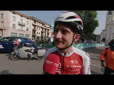 Simone Consonni - Intervista alla partenza - Coppa Bernocchi - GP Banco BPM 2023