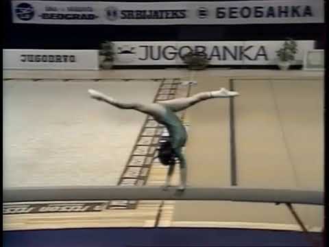 Teodora Ungureanu 🇷🇴 BB 1979 Gymnastics Display Yugoslavia