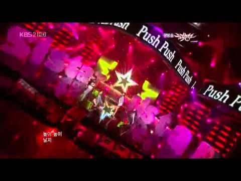 100604 Sistar - Here We Come + Push Push Hot Debut Stage (MBank)