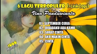 Download lagu VINA PANDUWINATA : 5 LAGU TERPOPULER ( Lirik Lagu) mp3 Download lagu VINA PANDUWINATA : 5 LAGU TERPOPULER ( Lirik Lagu) mp3
