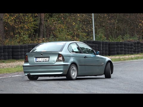 Rafał Gęsior, BMW E46 Compact - V SuperOES Tor Poznań - 05.11.2022