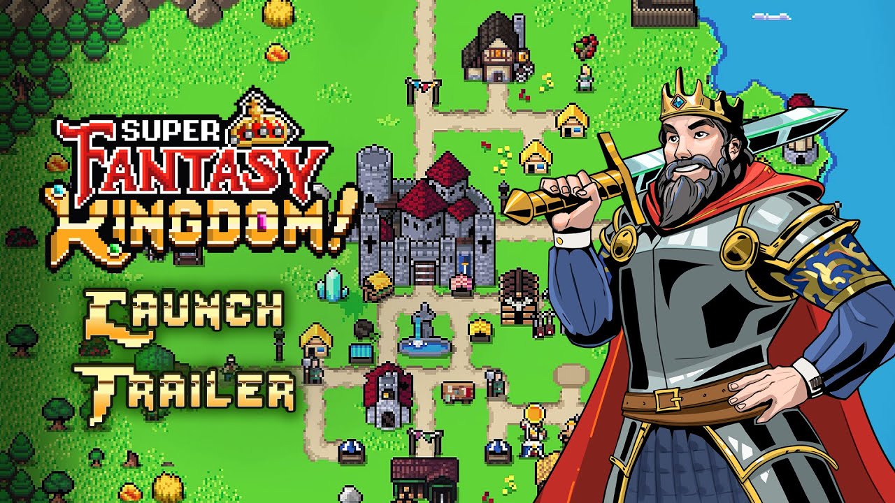 Build and defend your little time-looping castle town in Super Fantasy Kingdom