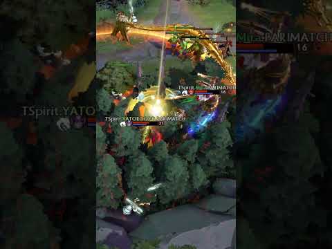 BZM FISHING FOR TI WINNERS IN THE FOREST | OG vs. Team Spirit #shorts