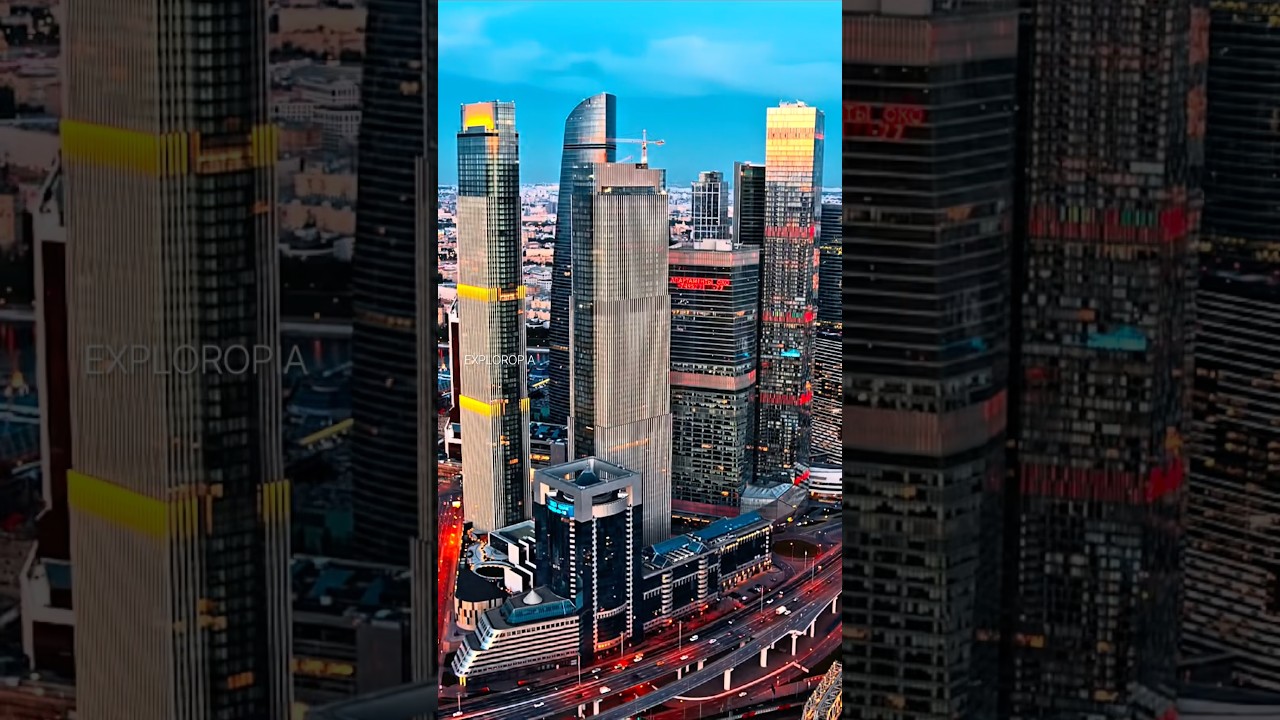 Moscow, Russia 🇷🇺 by Drone 4K #shorts #trending #viral