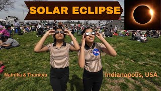 Solar Eclipse | 2024 | USA | Nainika & Thanaya