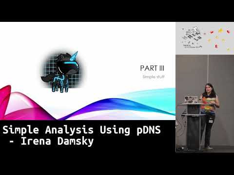 Hack.lu 2018: Simple Analysis Using pDNS - Irena Damsky ft. A. Dulaunoy, A. Kaplan & P. Vixie