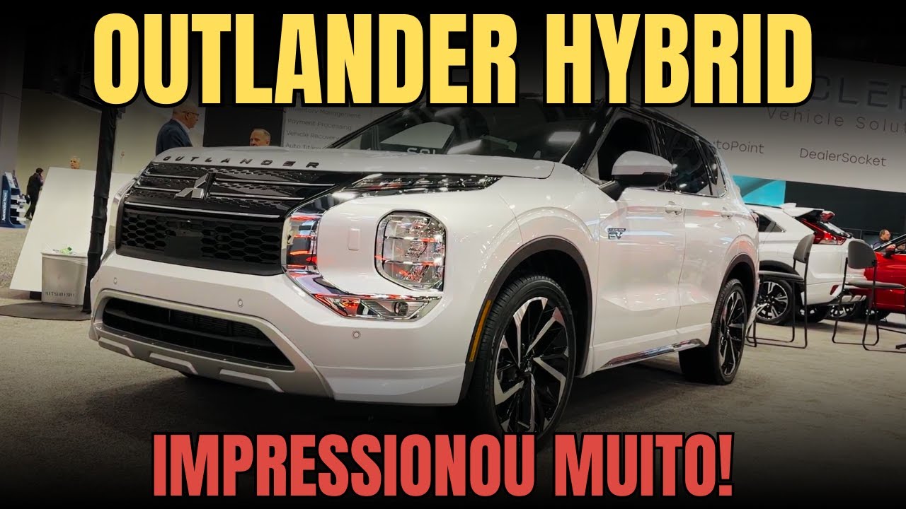NOVO OUTLANDER HYBRID. Esse Carro Pode BAGUNÇAR o Mercado Brasileiro. O Anti Chinês da Mitsubishi.