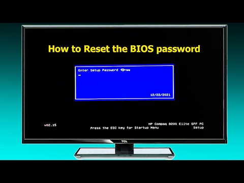 How to Clear Remove All BIOS Password Easy steps works