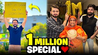 ALLHUMDULILAH ONE MILLION SUBSCRIBERS🙏🏻Special thanks to Rajab's Family..❤️