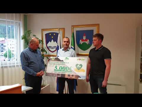 Donacija KZ Šaleška dolina za Mozirsko kočo