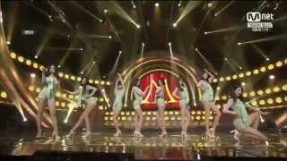 Nine Muses - Drama [live on Mnet M Countdown 150305]