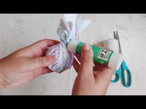 Confecção Peteca de papel