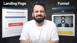 Funnel vs Landing Page: When to use what?