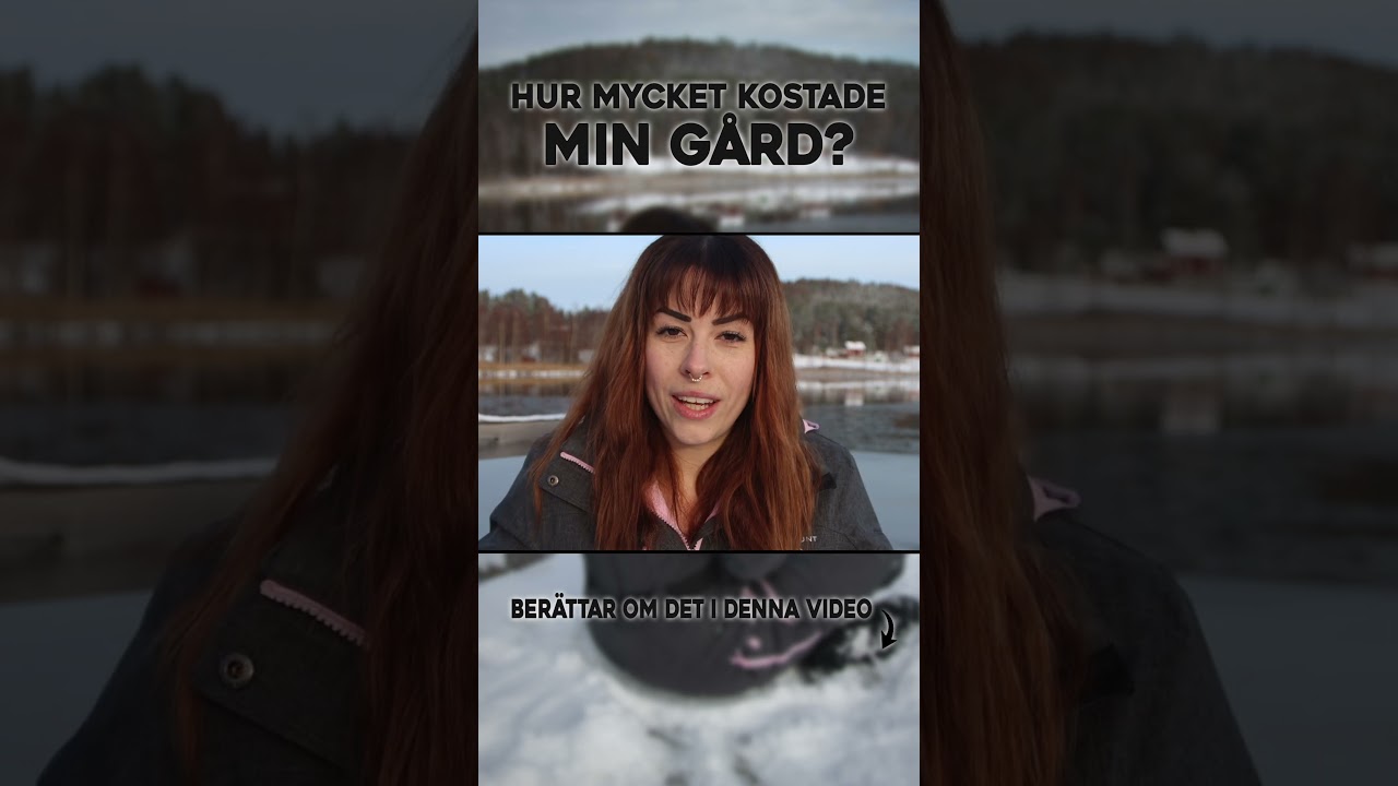 Vad kostade min gård..? Det får ni veta i denna YouTube video 👇🏻