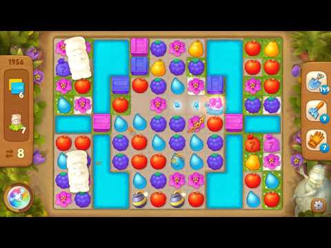 Gardenscapes Area 9 Day 1 Level 1956 - No Boosters Or Hacks