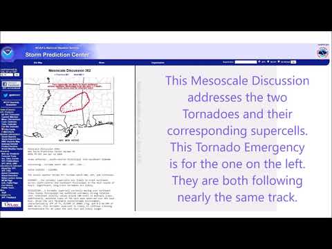 EAS TORNADO EMERGENCY IN MS ON WMSI-FM 4-12-2020