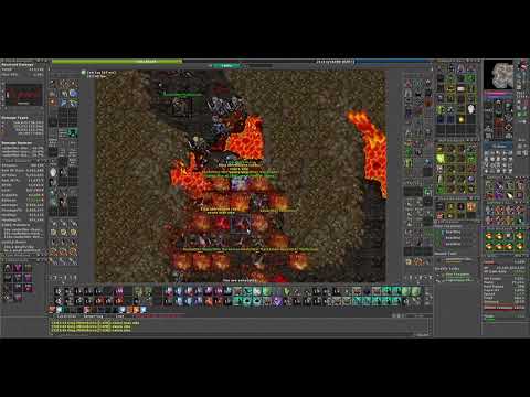 Tibia Bloodfire Gorge (Raubitter Underground) – MS 1400 Solo Hunt (11–12KK Raw XP)