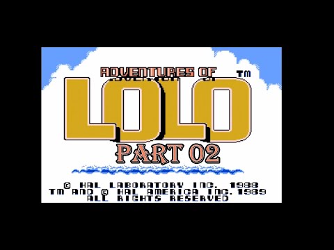 Adventures of Lolo 1 - Part 2 - Floor 3-4 (Retro Game) (No Commentary)