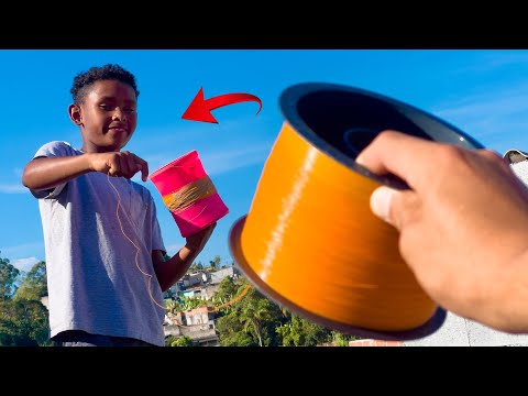 Richard Deu Sua Linha Pro Allanzito. Ganhou 1Mil Jds de Nylon, Muito Humilde !