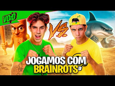 ENFRENTEI O LEOZIN NA BATALHA DE BAINROOTS *quem venceu?