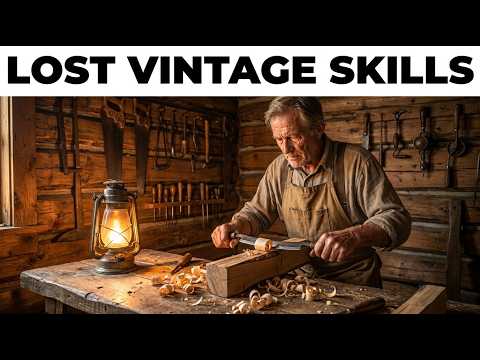 30 DYING American Crafts Your Grandparents Learned Before Age 15