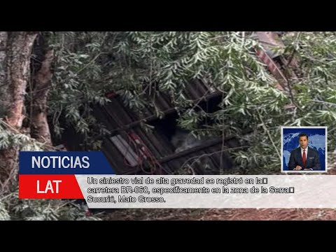 Tragedia en la BR-060: Conductor Herido y Ganado Atrapado en Ribanceira