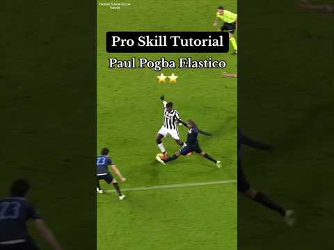 Paul Pogba Elastico skill tutorial 🥵⚽ 