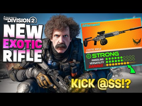 Division 2 New Exotic: Bittersweet Rifle Will Surprise You!