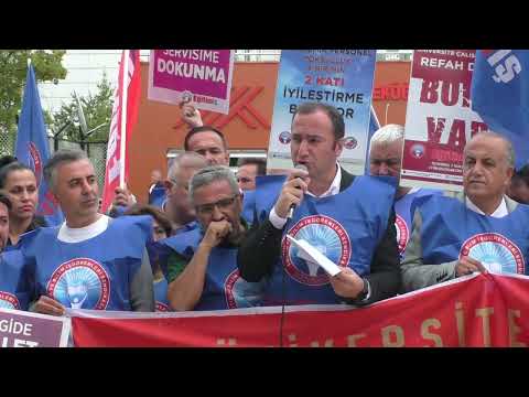  EĞİTİM İŞ OLARAK YÖK’ÜN ÖNÜNDEN SESLENDİK. UYARIYORUZ:BÖYLE GİDERSE DÜNYA GENELİNDE, TÜRKİYE ÜNİVERSİTELERİNE DENKLİK VERİLMEYECEK | EĞİTİM İŞ
