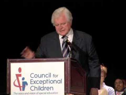 Senator Ted Kennedy Speaks at CEC's 2008 Yes I Can! Awards Ceremony.