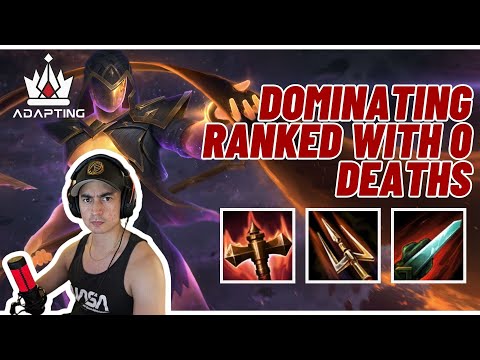 NO DEATH NE ZHA GAME - GM RANKED JUNGLE POV