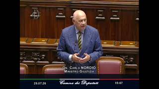 NORDIO SUL CASO DELMASTRO: "BISOGNA AVERE MASSIMA CAUTELA SULLE NOTIZIE DI STAMPA"