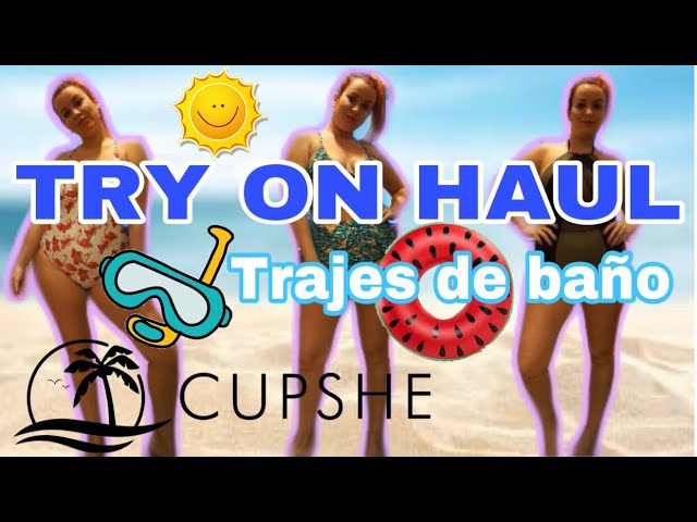 Vídeo relacionado con WOYUANSHA Bikinis Bañador Conjunto De Falda De Bikini con Tirantes Ajustables Sujetador con Estampado De Luna Calzoncillos Falda De Cintura Alta para Piscina XL Negro