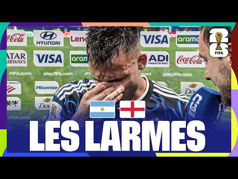 Lautaro Martinez EN PLEURS après la qualification de l'Argentine