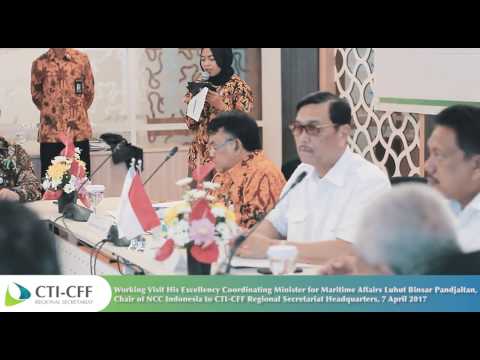 Working Visit HE Luhut Binsar Pandjaitan, Chair of NCC Indonesia