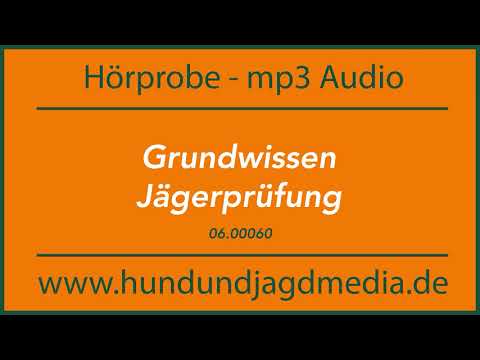 Grundwissen Jägerprüfung In Frage und Antwort mp3 Audio Download