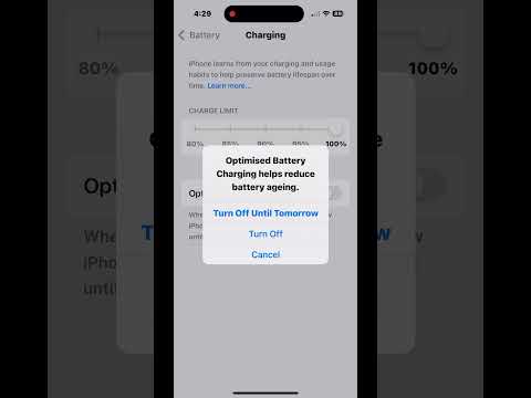 Iphone 16 Charging setting