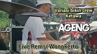 Download lagu Buta Karena Cinta - Cak MET full Variasi - Ageng Musik live Remsi Wonokerto mp3