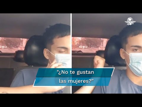 Taxista denuncia acoso de pasajera; video se vuelve viral