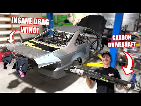 Making HUGE Progress On My 2JZ Civic Drag Car!