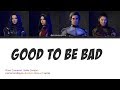 Good to be Bad - Descendants 3 Cast (Color Coded Lyrics)