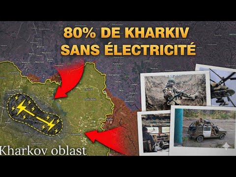 Rapport de l'état-major général📄 80 % de Kharkiv sans électricité 🚫 Les préparatifs se poursuivent ⏳