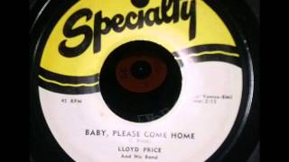 Lloyd Price   Baby please come home R&amp;B dancer