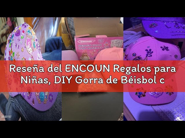 Vídeo relacionado con Gorra de béisbol para niñas, diseño de Peppa Pig, para verano, ajustable, regalo para niñas, Rosa, One Size