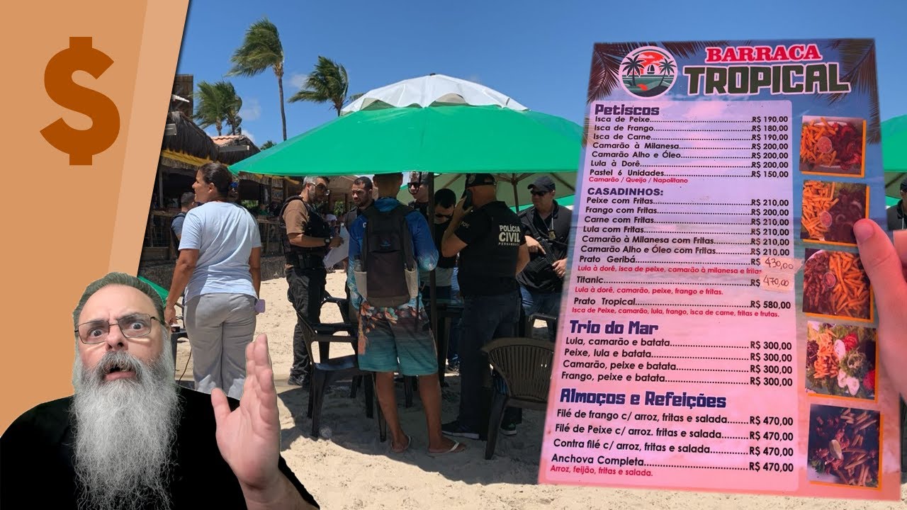 TURISTAS são ESPANCADOS em PORTO de GALINHAS por R$ 30 e INTERNET DISCUTE PREÇOS ABUSIVOS na PRAIA