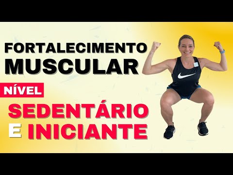 MUSCLE STRENGTHENING - Workout for SEDENTARY people and BEGINNERS at home