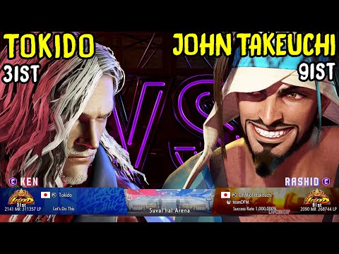 SF6 - TOKIDO (Ken) vs. JOHN TAKEUCHI (Rashid)