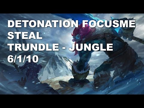 DetonatioN FocusMe Steal Jungle Trundle vs Sejuani - KR Challenger Rank Game