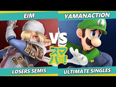 Sumapa 54 Losers Semis - Yamanaction (Luigi) Vs. Eim (Sheik) SSBU Ultimate Tournament